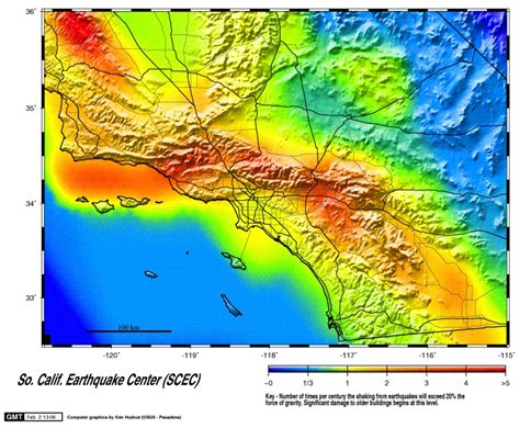 temblor range california map